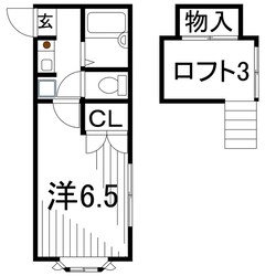 ドゥボワハイツの物件間取画像